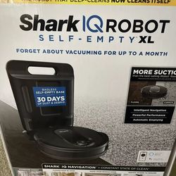 NEW IN BOX - Shark IQ Robot Self Empty XL