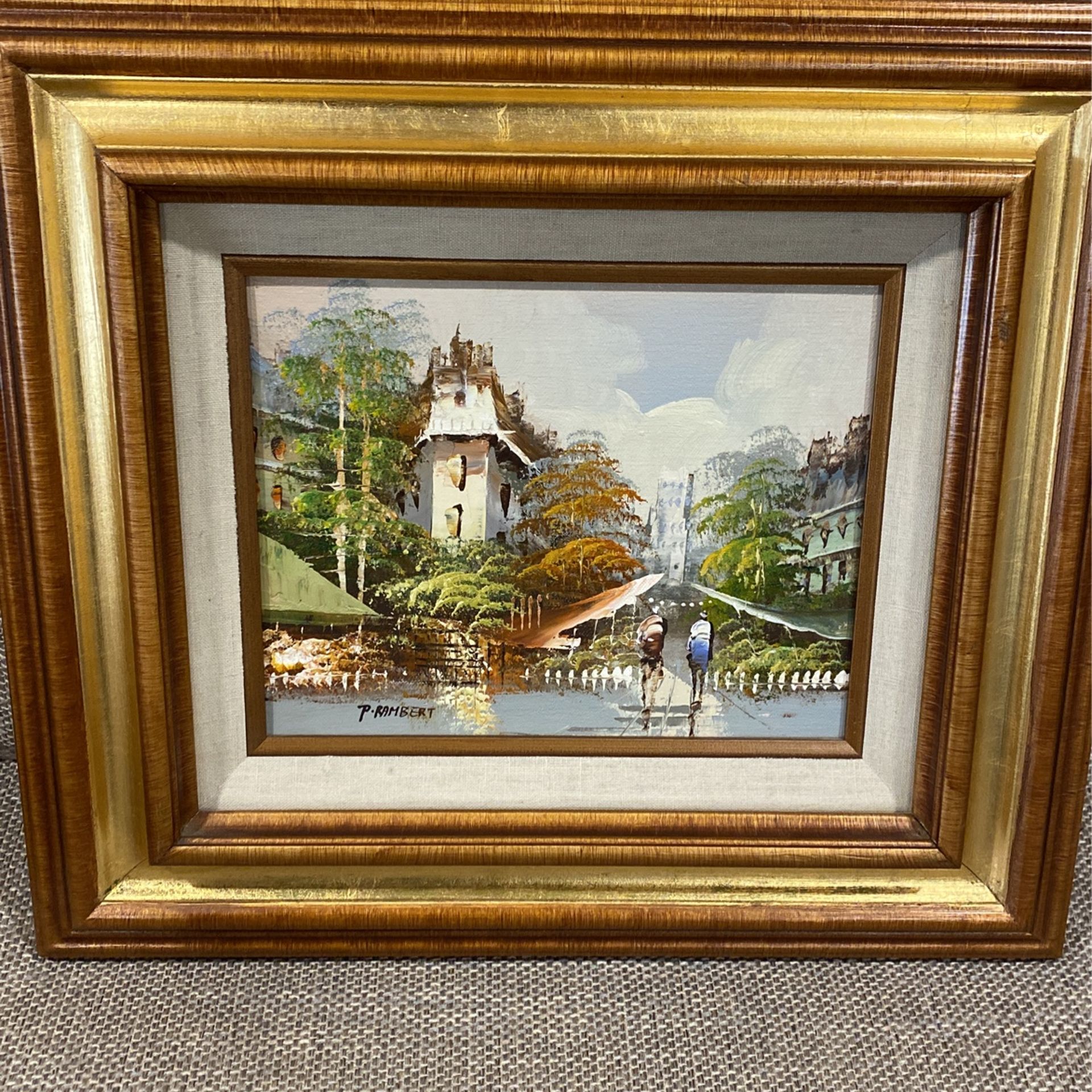 Paul Rambert Oil Painting Picture