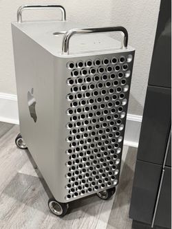 Apple Mac Pro with Wheels - Locked / For Parts or Repair