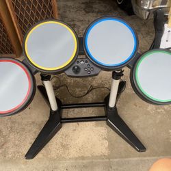 Drum Set For PlayStation 2-3 Rockband Drum Set Video Game UNTESTED!! MAKE AN OFFER!