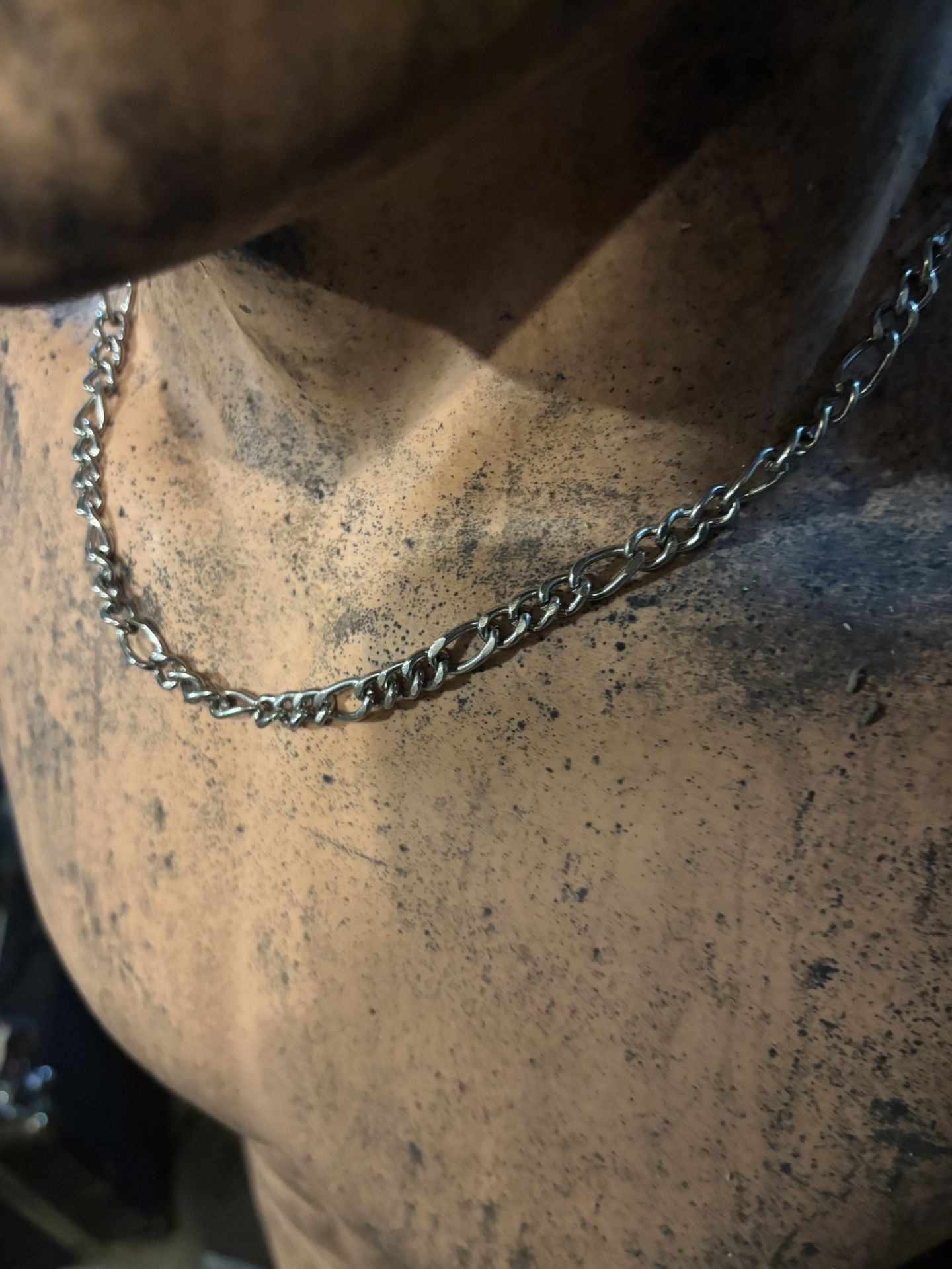 14k White Gold Plated Necklace 