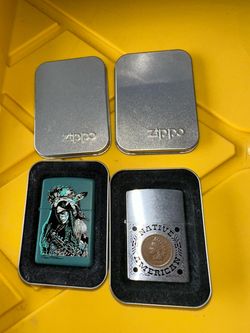 Native American Zippo Lighters