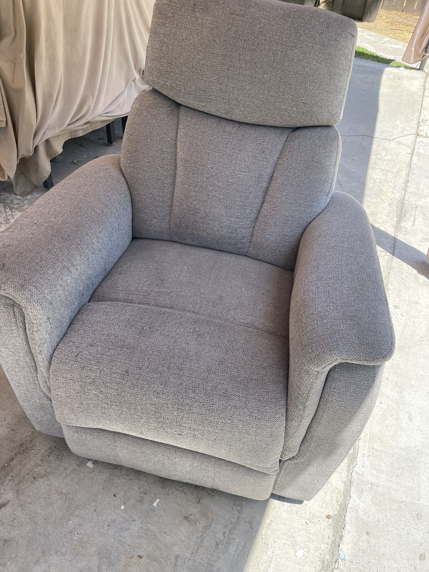 Rocking Fabric Recliner 