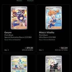Pitch Black Pokemon Cards 