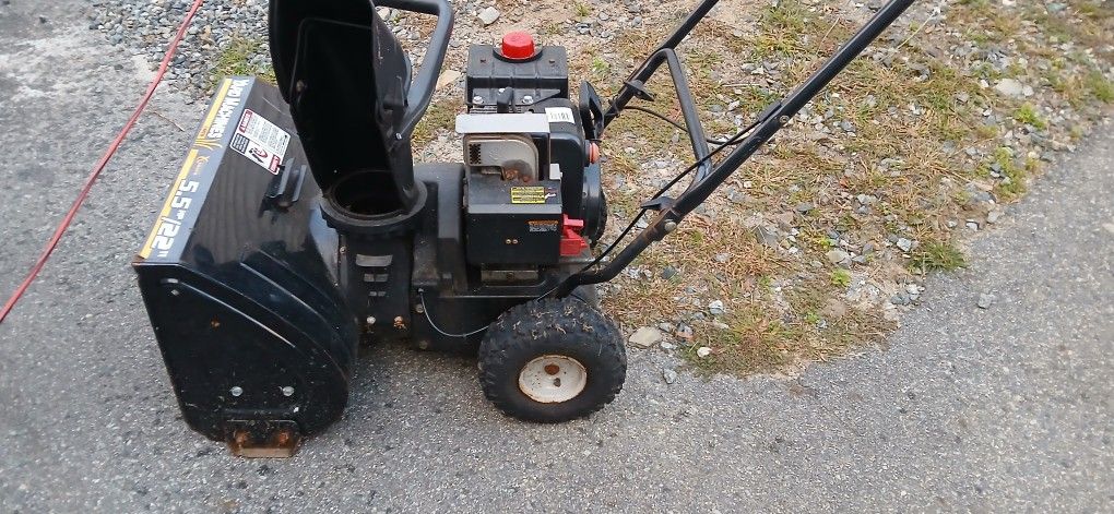 22inch Snowblower By Yard Machines MTD