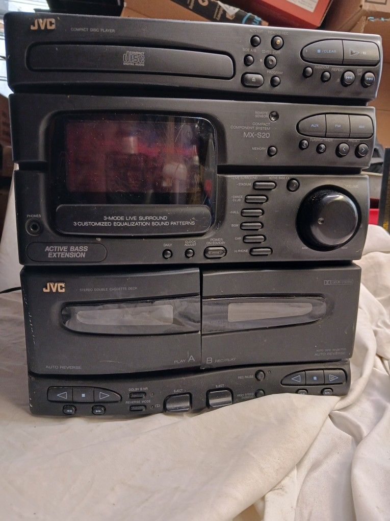 JVC Stereo System Unit *Read*