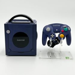 Nintendo GameCube Video Game Console DOL-001 Indigo READ