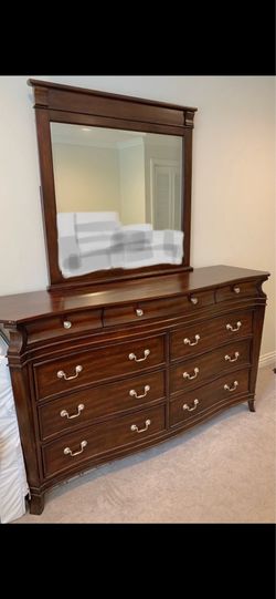 King Bed  frame, dresser,  2 night stands