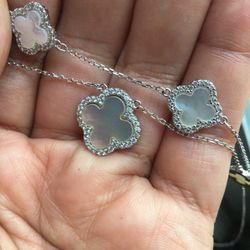 925 Sterling Silver  Clover Sets 