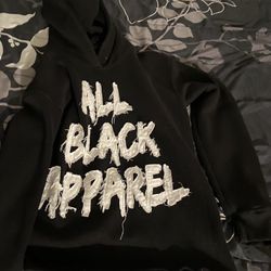 All Black Woman Hoodie 