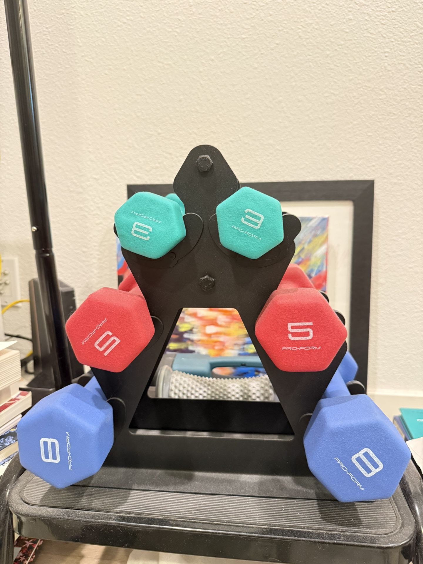 Dumbbell With Rack