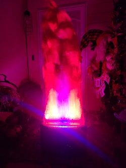LED FAKE FLAME LIGHT Great For Halloween
