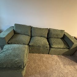 Boneless Green Couch
