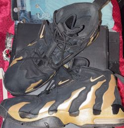 Black and Gold Nike Air DT Max