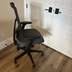 Mesh Back Ergonomic Gaming Chair - Allsteel Brand - Charcoal Seat - Floating Adjustable Air Mesh Back Rest  - Have 12 Left