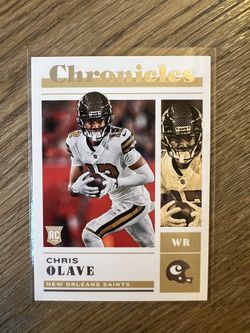 2022 Panini Chronicles - #45 Chris Olave (RC) Saints