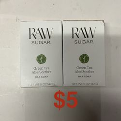 Raw Sugar Bar Soap Set