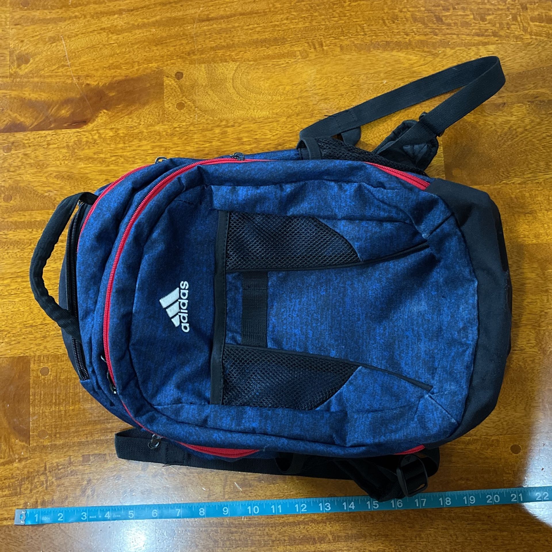 Adidas Blue Backpack