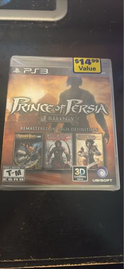 Prince of Persia Trilogy Remastered in High Definition Unopened Still Plastic Sealed