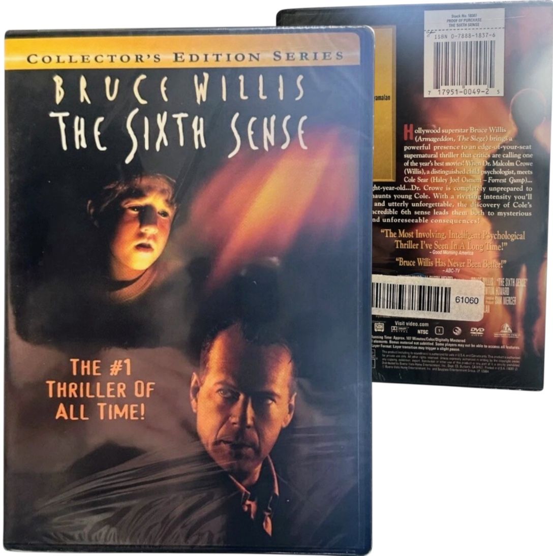 The Sixth Sense (DVD, 1999) Collectors Edition Series - Bruce Willis