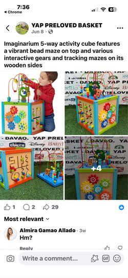 Toy Kids Discovery Cube Set
