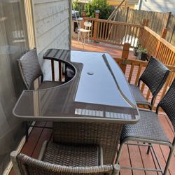 Patio Bar Set 