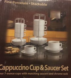 Cappuccino Cup & Saucer Ser