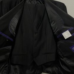 All Black Suit/full Set Of Back Suit