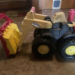 Tonka plow Dump truck mightly loader Large toy