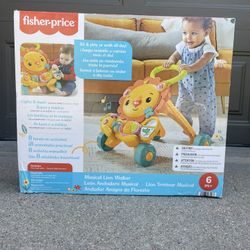 Fisher-Price Musical Lion Walker Infant Toy