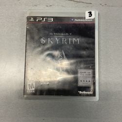 The Elder Scrolls V Skyrim PS3 Game