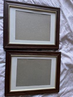 Matching Wood Picture Frames