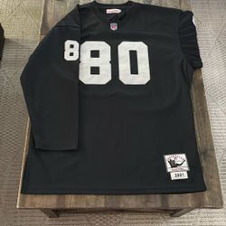 Raiders #80 Rice Jersey
