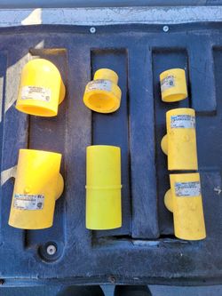 Poly Pipe Fittings...never Used