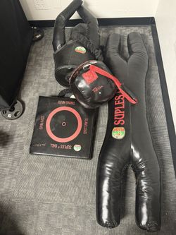 Suples Wrestling Dummy and Training Equipment Used 