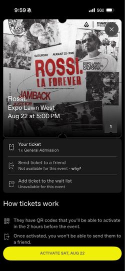 Rossi Ticket
