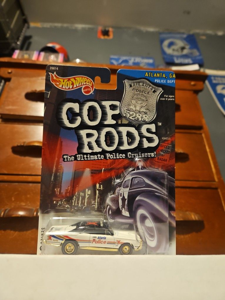 1999 Hot Wheels Cop Rods '67 Pontiac GTO