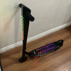 Razor Sonic Glow Electric Scooter with LED Lights and Bluetooth Wireless Speaker 