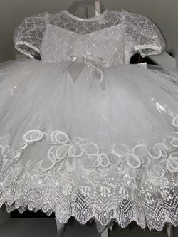 NEW BABY BLESSING/BAPTISM/FLOWER GIRL OR SPECIAL OCCASION DRESS! Thumbnail
