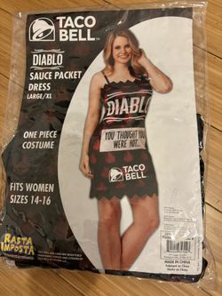 Taco Bell – Diablo sauce packet dress/costume