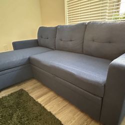 Small SLEEPER sectional 🩶🩶🩶🩶🩶