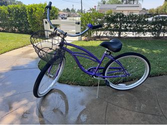 Beach cruiser bike