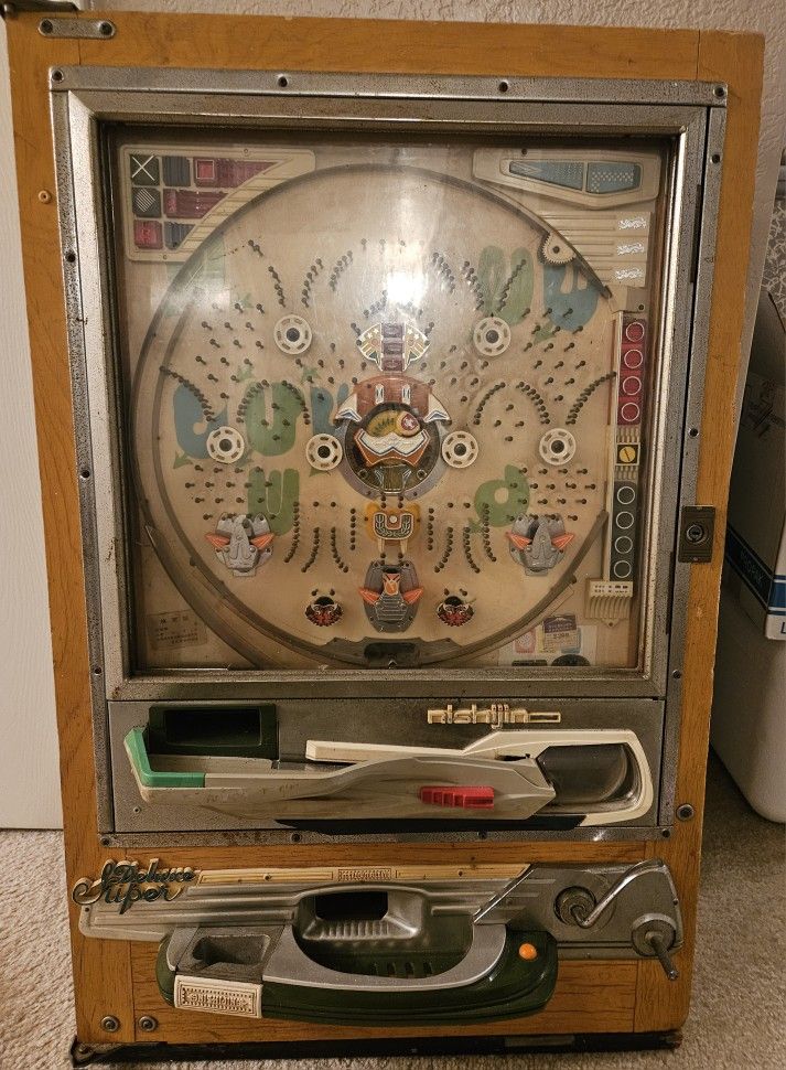 RARE Vintage Pachinko Nishijin Machine, Japan Made 