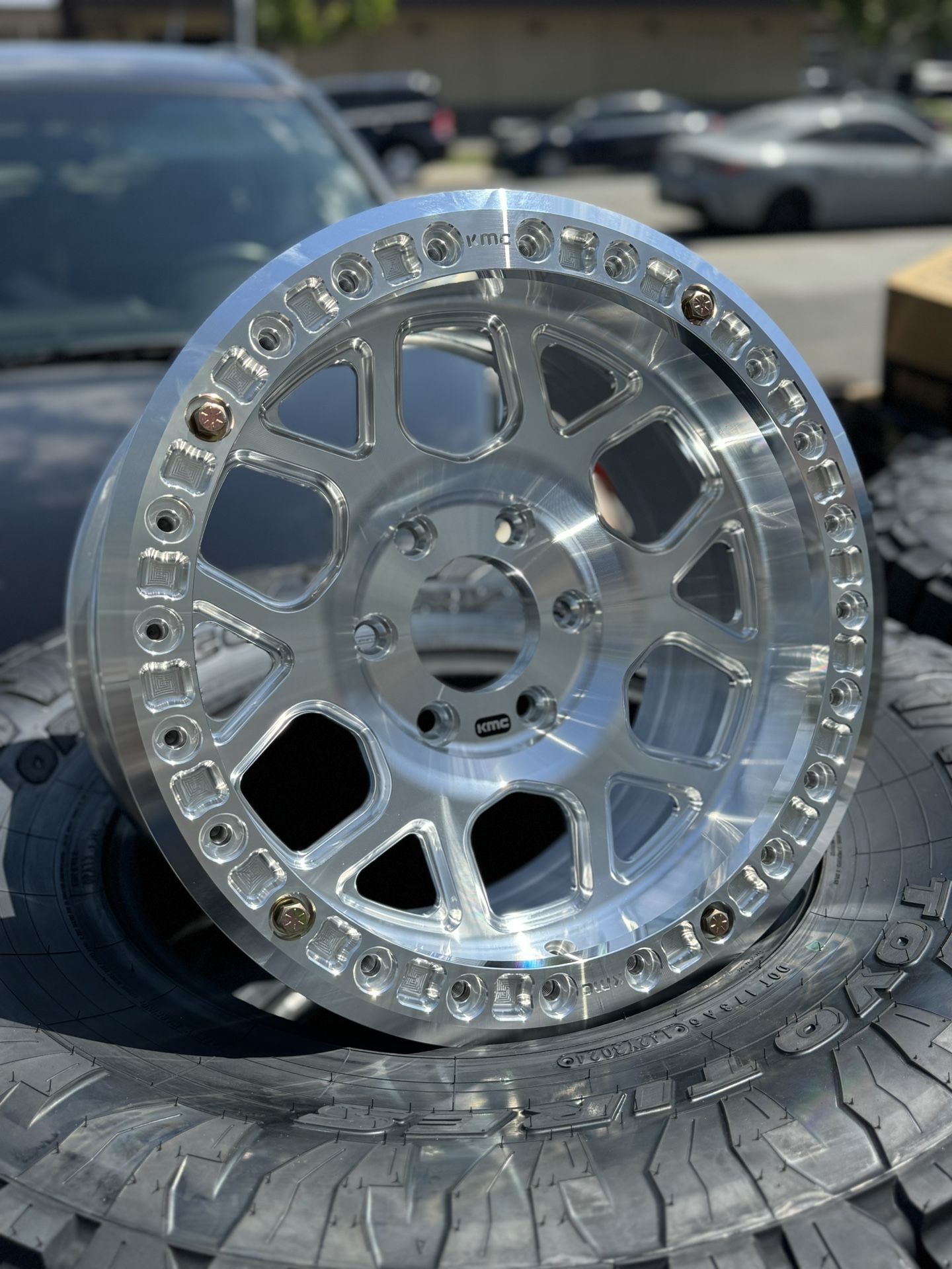 17x9 KMC KM444 MESA FORGED BEADLOCK RAW MACHINED IN STOCK