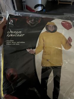 Georgie Rain Coat And Mask Size Xl
