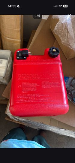 24L 6 Gallon Portable Boat Fuel Tank Yamaha Marine Outboard Gas Tank