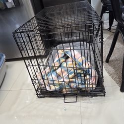 Small Dog Crate Newer Condition 