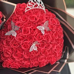 Bouquet Ramo Rosas Flores 