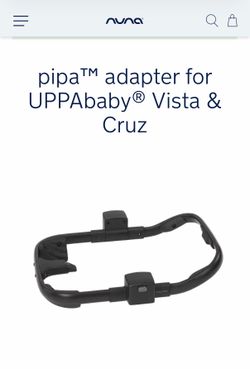 pipa™ adapter for UPPAbaby® Vista & Cruz