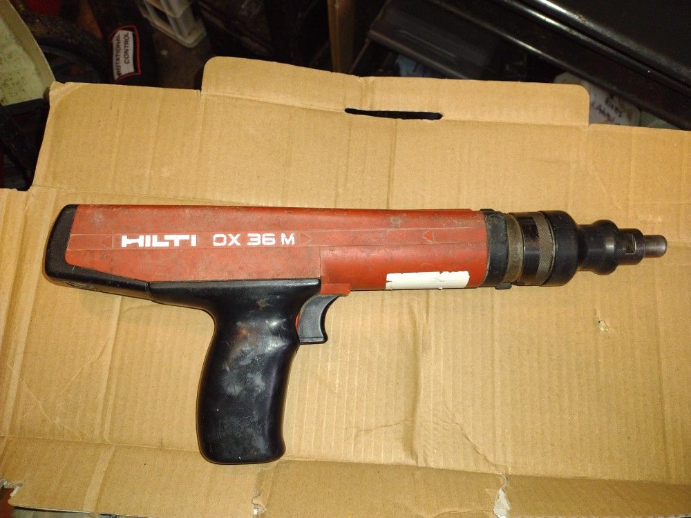 Hilti DX 36 M Semi-Automatic concrete Nail Gun, Powder Actuated